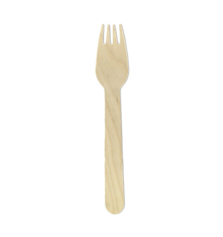 Wooden Fork Eco 16cm (1.000 Sztuk) Wooden Fork Eco 16cm (1.000 Sztuk)