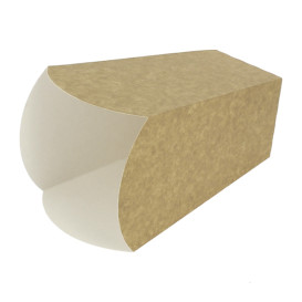 Pudełka na Popcorn Średnie Kraft 90 gr 7,8x10,5x18cm (25 Sztuk)