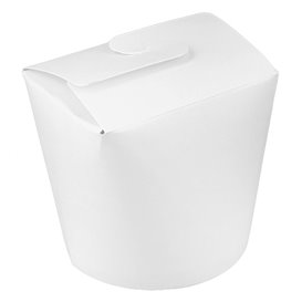 Pojemniki Żywność na Wynos 100% ECO Biały 26Oz/780ml (50 Sztuk)