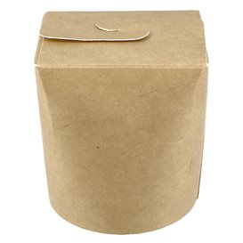 Pojemniki Żywność na Wynos 100% ECO Kraft 16Oz/480ml (50 Sztuk)