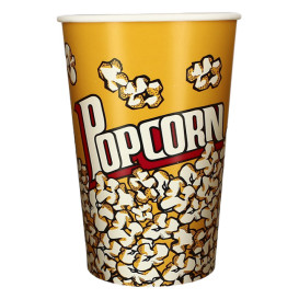 Pudełka na Popcorn 1920ml 13,3x10x19,5cm (500 Sztuk)