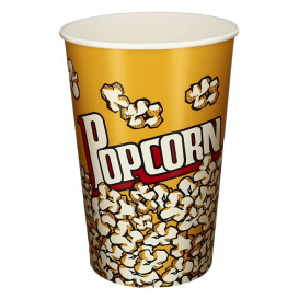 Pudełka na Popcorn 1920ml 13,3x10x19,5cm (500 Sztuk)