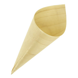 Rożki Drewniane 125mm (50 Sztuk)