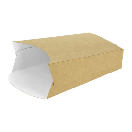 Pudełka Kraft na Frytki Duży 8,2x3,3x14,9cm (25 Sztuk)