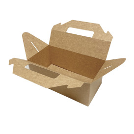 Kraft Kartonowe pudełko piknikowe 228x122x97mm (25 sztuk)