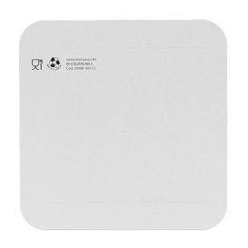 Tacki Papierowe Białe na Gofry 13,5x10cm (100 Sztuk)