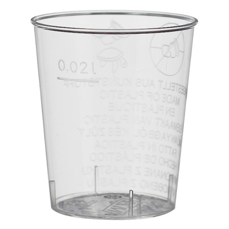 Kieliszki do Shotów Pastikowe PS 20ml (2.700 Sztuk)