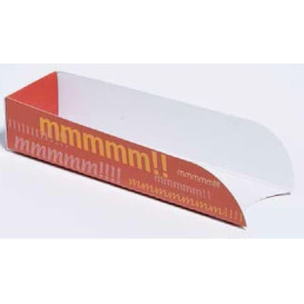 Rożek Papierowe Hot-Dogi 17x5x3,5cm (1000 Sztuk)