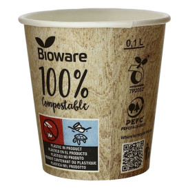 Kubki Kartonowe Eco. BioWare PLA 4Oz/120ml Ø6,2cm (2000 Sztuk)