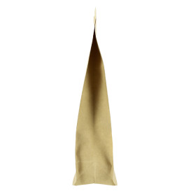 Paper Bag without Handle Kraft and Window 12+6x23,5cm (500 Sztuk)