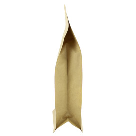 Paper Bag without Handle Kraft and Window 12+6x23,5cm (50 Uds)