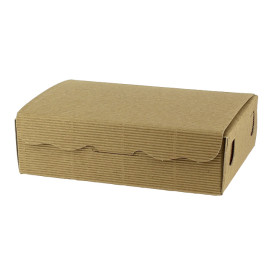 Pudełka na Czekoladki i Cukierki Kraft 20x13x5,5cm 1000g (500 Sztuk)