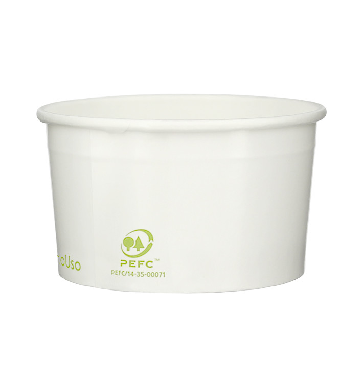 Miseczka Papierowa na Lodi Ekologiczne 100ml (2600 Sztuk) Miseczka Papierowa na Lodi Ekologiczne 100ml (2600 Sztuk)
