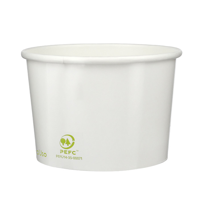 Miseczka Papierowa na Lodi Ekologiczne 310ml (50 Sztuk) Miseczka Papierowa na Lodi Ekologiczne 310ml (50 Sztuk)