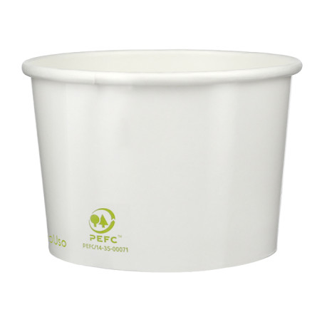 Miseczka Papierowa na Lodi Ekologiczne 310ml (50 Sztuk)