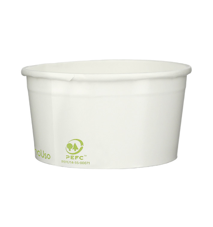 Miseczka Papierowa na Lodi Ekologiczne 140ml (60 Sztuk) Miseczka Papierowa na Lodi Ekologiczne 140ml (60 Sztuk)