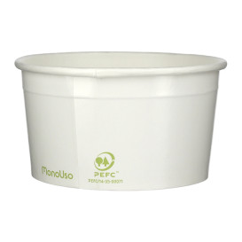 Miseczka Papierowa na Lodi Ekologiczne 175ml (50 Sztuk)