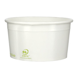 Miseczka Papierowa na Lodi Ekologiczne 175ml (50 Sztuk)