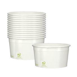 Miseczka Papierowa na Lodi Ekologiczne 175ml (50 Sztuk)