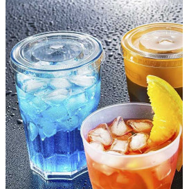 Kubki Plastikowe "Frost" Zielony Limonka PP 350ml (20 Sztuk)