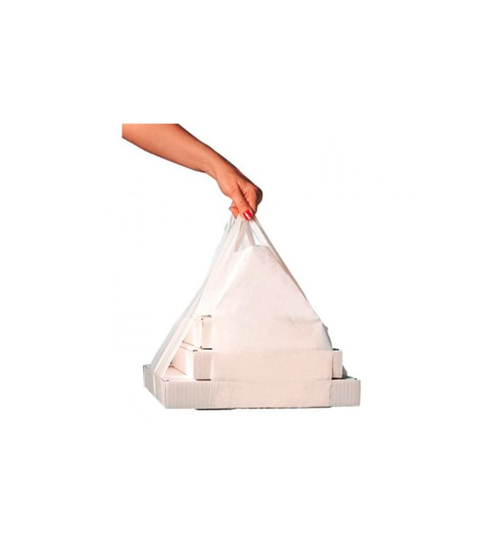 Reklamówki Plastikowe Zrywki Pudełka na Pizzę 50/26*60cm 