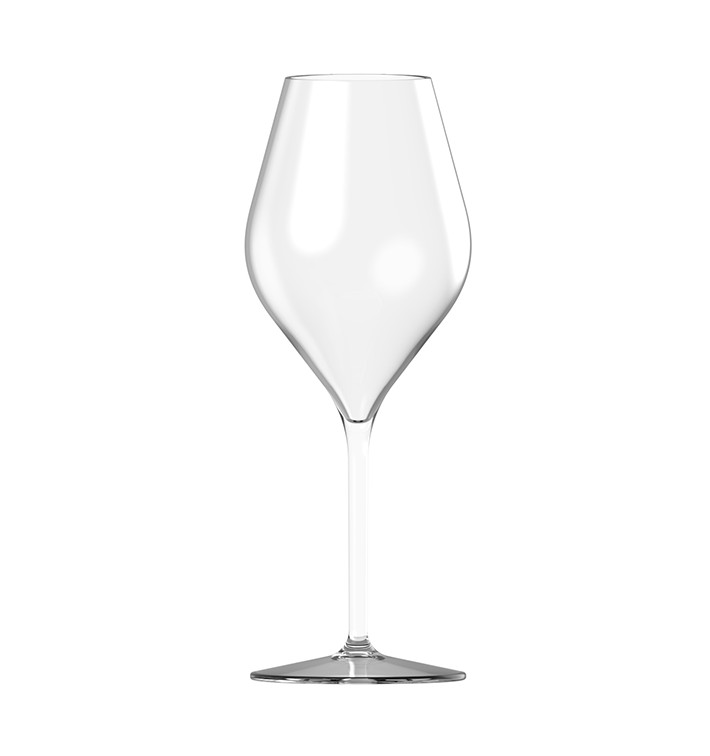 Kieliszek do wina wielokrotnego użytku "Supreme" Tritan Transparent 380ml (1 Sztuk) Kieliszek do wina wielokrotnego użytku "Supreme" Tritan Transparent 380ml (1 Sztuk)