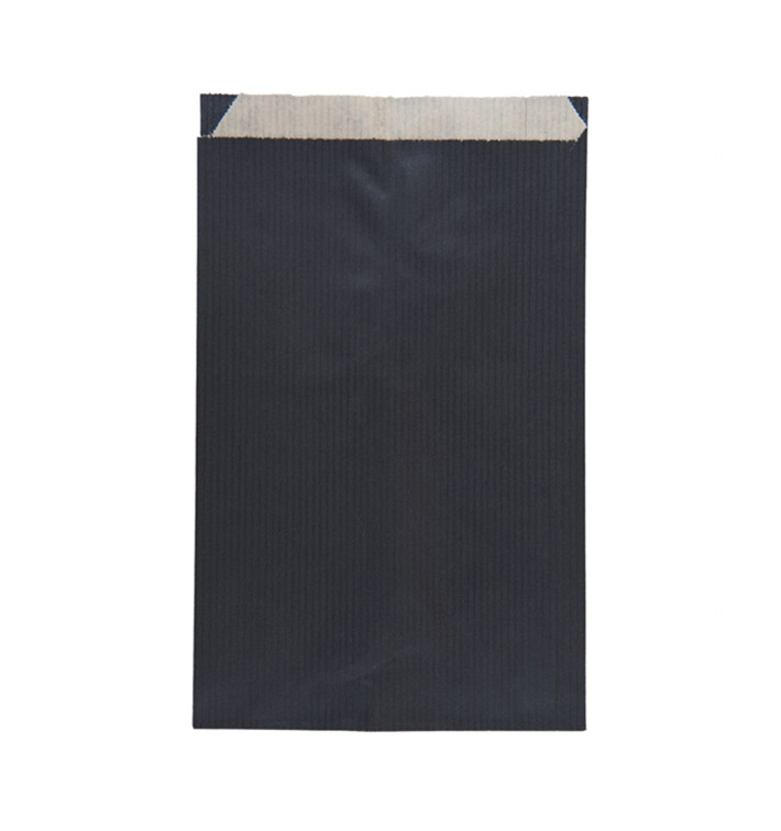 Koperty Papierowe Kraft Czarni 19+8x35cm (750 Sztuk) Koperty Papierowe Kraft Czarni 19+8x35cm (750 Sztuk)