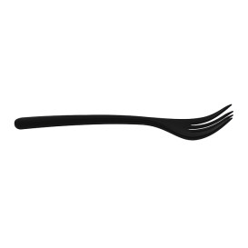 Widełki wielokrotnego użytku Mineral PP "Herkules" Czarny 185mm (50 Sztuk)