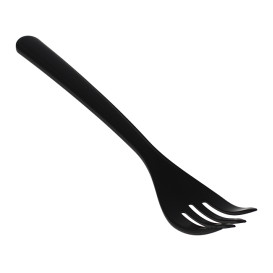 Widełki wielokrotnego użytku Mineral PP "Herkules" Czarny 185mm (50 Sztuk)