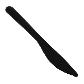 Nóż wielokrotnego użytku Mineral PP "Herkules" Czarny 185mm (50 Sztuk)