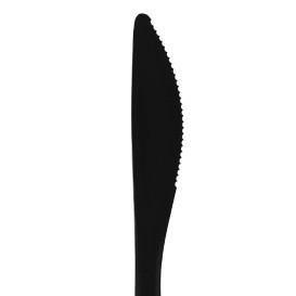 Nóż wielokrotnego użytku Mineral PP "Herkules" Czarny 185mm (50 Sztuk)