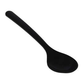 Łyżka wielokrotnego użytku Mineral PP "Herkules" Czarny 185mm (50 Sztuk)