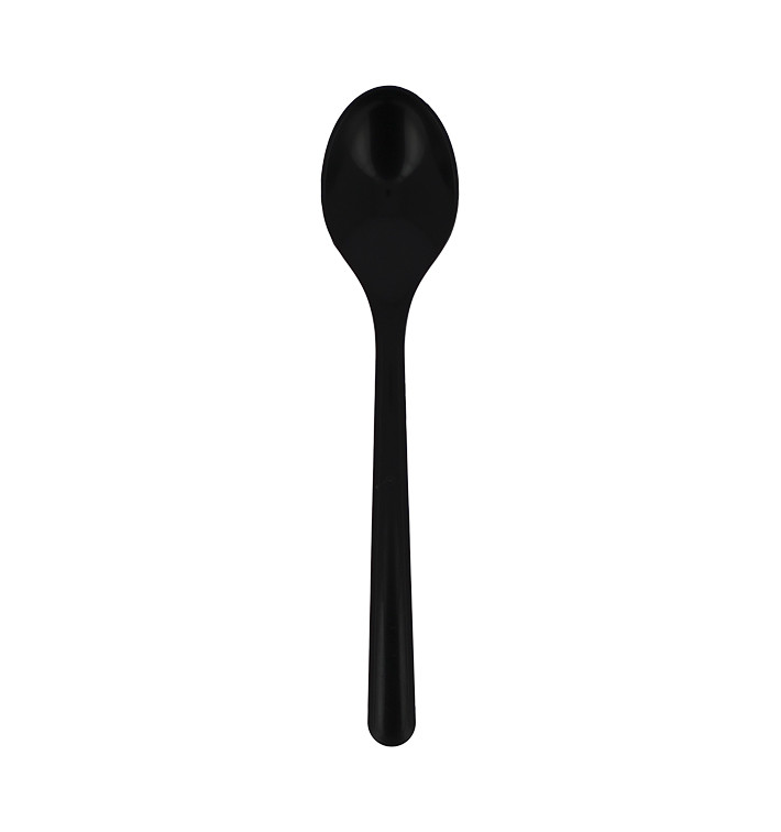 Łyżeczki wielokrotnego użytku Mineral PP "Herkules" Czarny 185mm (1.000 Sztuk) Łyżeczki wielokrotnego użytku Mineral PP "Herkules" Czarny 185mm (1.000 Sztuk)