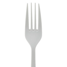 Widełki wielokrotnego użytku Mineral PP "Gaia" Białe 190mm (10 Sztuk)
