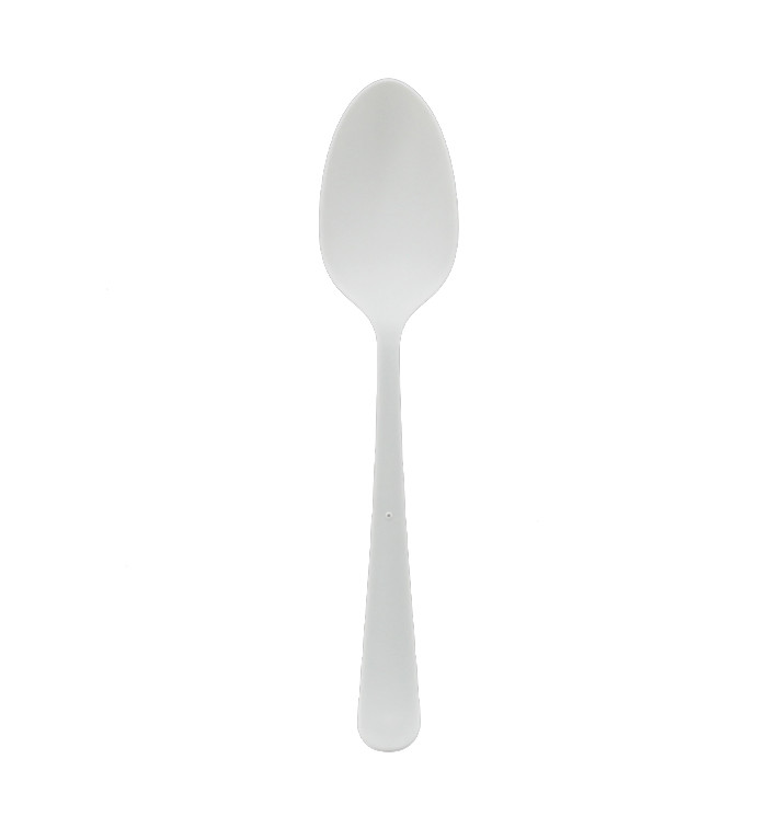 Łyżka wielokrotnego użytku Mineral PP "Gaia" Białe 190mm (200 Sztuk) Łyżka wielokrotnego użytku Mineral PP "Gaia" Białe 190mm (200 Sztuk)