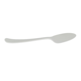 Łyżka wielokrotnego użytku Mineral PP "Gaia" Białe 190mm (100 Sztuk)