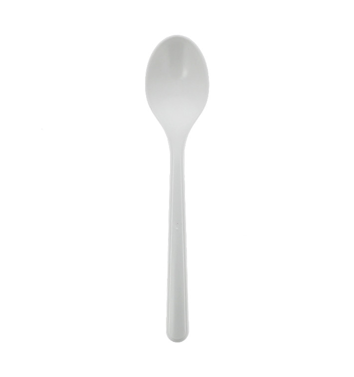 Łyżeczki wielokrotnego użytku Mineral PP "Herkules" Białe 185mm (50 Sztuk) Łyżeczki wielokrotnego użytku Mineral PP "Herkules" Białe 185mm (50 Sztuk)