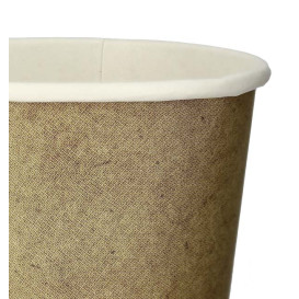 Kubki Papierowe 9Oz/280 ml Kraft Ø8,0cm (50 Sztuk)