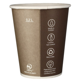 Kubki Papierowe 9 Oz/270ml "Specialti to Go" Ø8,0cm (50 Sztuk)