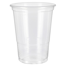 Kubki Plastikowe PP Przezroczyste 500ml Ø9,4cm (50 Sztuk)