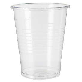 Kubki Plastikowe PP Przezroczyste 240ml Ø7,34cm (2.000 Sztuk)