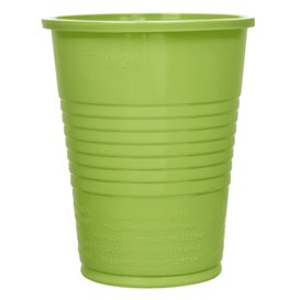 Kubki Plastikowe PS Zielony Limonka 200ml Ø7cm (50 Sztuk)