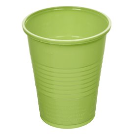 Kubki Plastikowe PS Zielony Limonka 200ml Ø7cm (50 Sztuk)