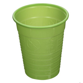 Kubki Plastikowe PS Zielony Limonka 200ml Ø7cm (50 Sztuk)