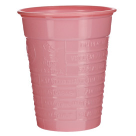 Kubki Plastikowe PS Różowe 200ml Ø7cm (1.500 Sztuk)