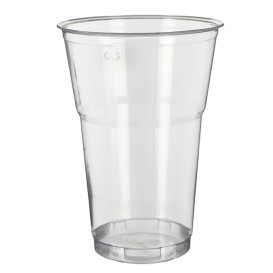 Wielokrotnego użytku Kubki PS "Diamant" Szkło 350ml Ø8,0cm (25 Sztuk)