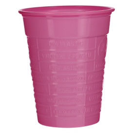 Kubki Plastikowe PS Fuchsia 200ml Ø7cm (50 Sztuk)