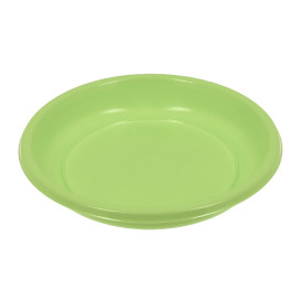 Talerz Głęboki Wielokrotnego Użytku Ekonomiczne PS Zielony Limonka Ø20,5cm (25 Sztuk)