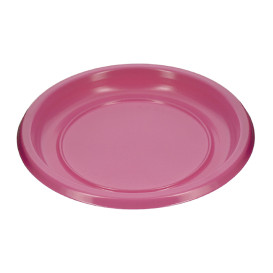 Talerz Płaski Wielokrotnego Użytku Ekonomiczne PS Fuchsia Ø22cm (25 Sztuk)