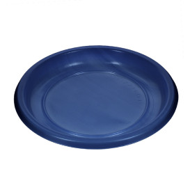 Talerz Płaski Wielokrotnego Użytku Ekonomiczne PS Ciemnoniebieski Ø17cm (300 Sztuk)